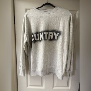 Vintage Gray Graphic Sweatshirt 💯💯💯